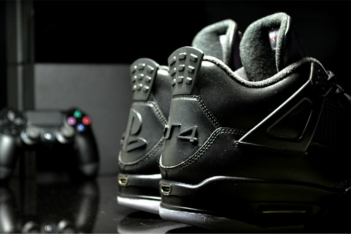 The Air Jordan 4 Receives a PlayStation 4-Inspired Makeover