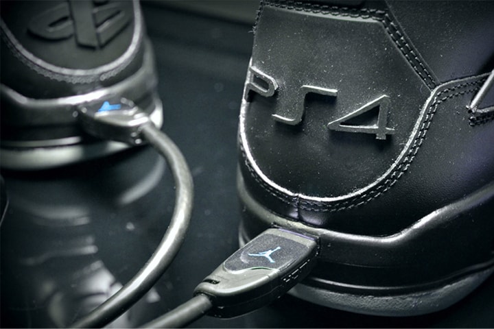 The Air Jordan 4 Receives a PlayStation 4-Inspired Makeover