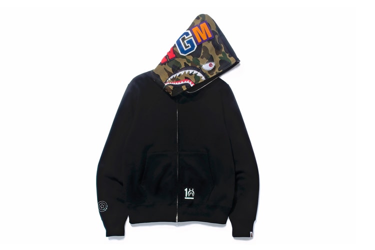 A Bathing Ape SHARK HOODIE 10th Anniversary Collection