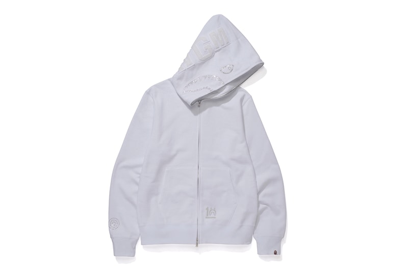 A Bathing Ape SHARK HOODIE 10th Anniversary Collection