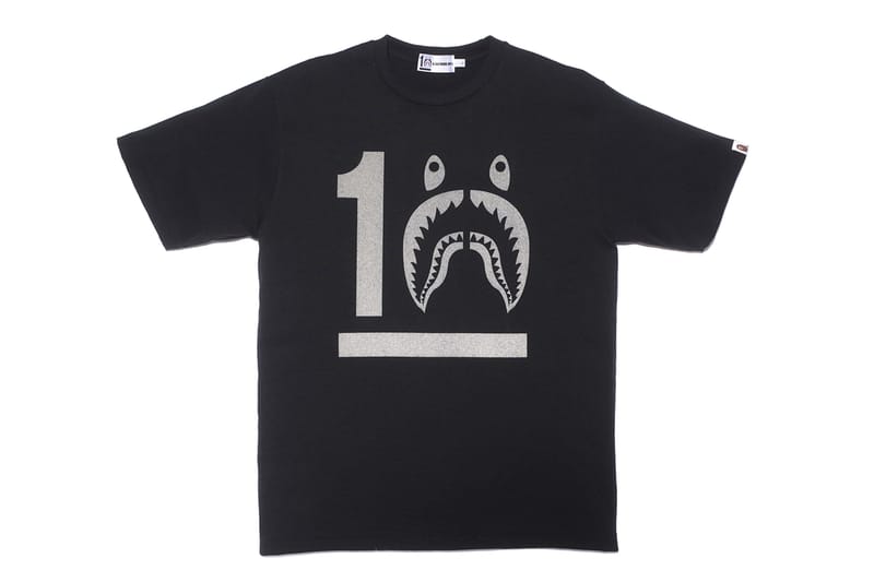 bape shark hoodie 10th anniversary