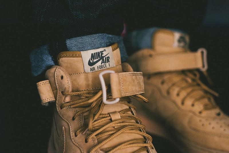 A Closer Look at the Nike Air Force 1 Mid "Wheat"