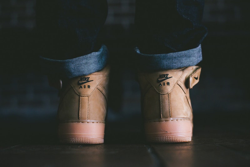 A Closer Look at the Nike Air Force 1 Mid "Wheat"