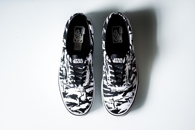 A Closer Look at the Star Wars x Vans Era "Dark Side/Storm Camo"