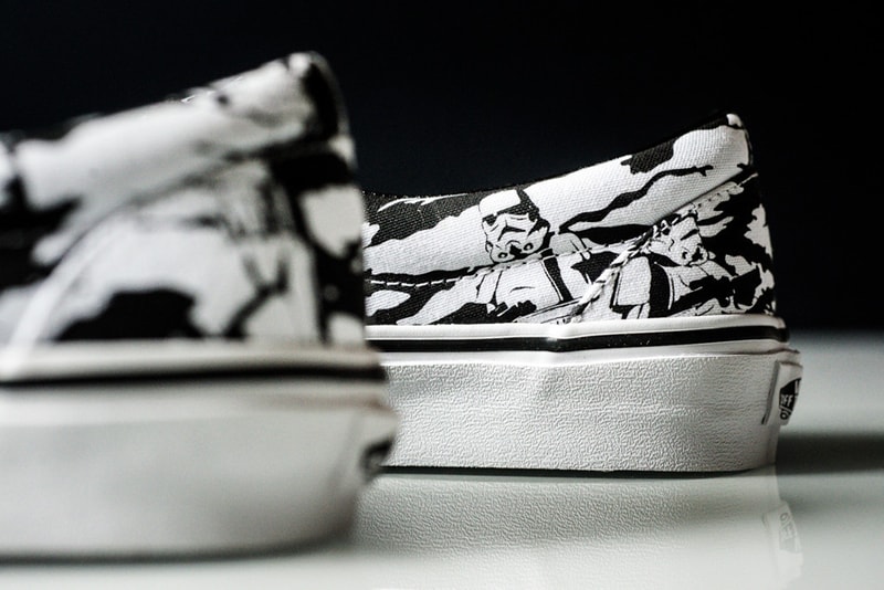 A Closer Look at the Star Wars x Vans Era "Dark Side/Storm Camo"