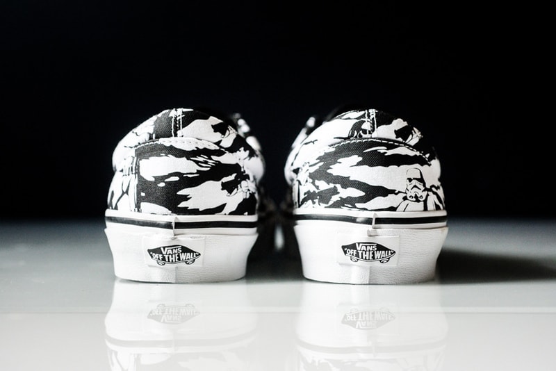 A Closer Look at the Star Wars x Vans Era "Dark Side/Storm Camo"