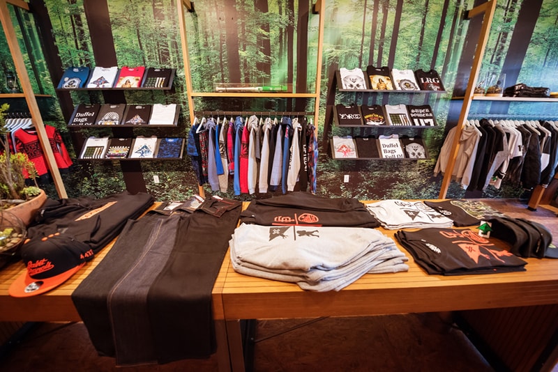 A Closer Look Inside the LRG Pop-Up Shop
