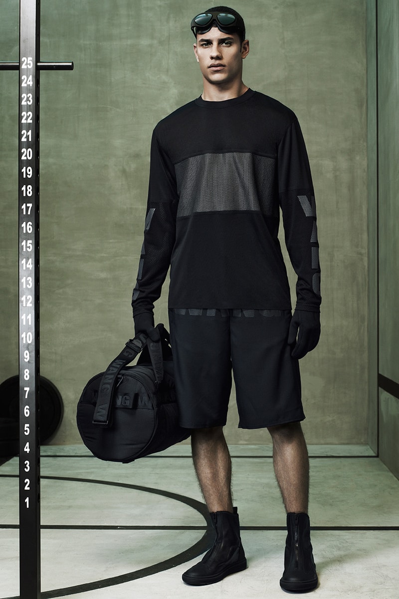 Alexander Wang H&M Black Sports Bra Crop Top Bloggers Fashion Rare Uk 8  BNWT