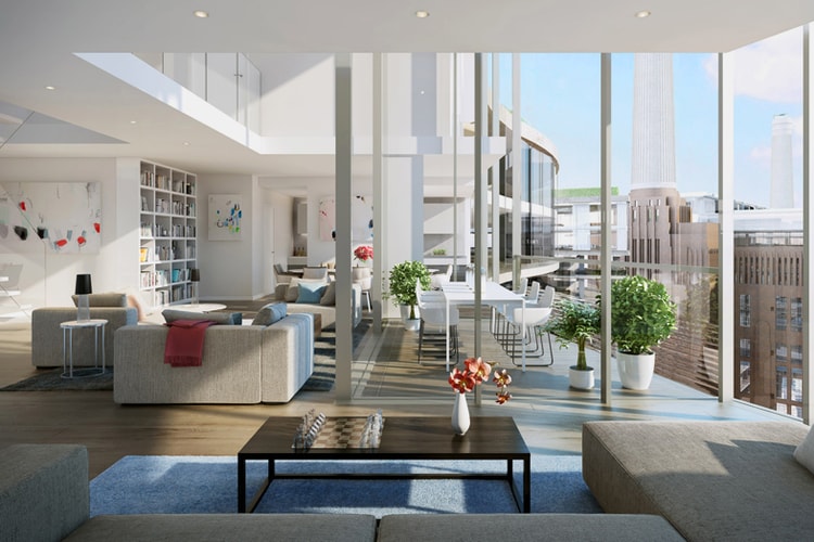 Norman Foster & Frank Gehry Reveal the Battersea Power Station's Interiors