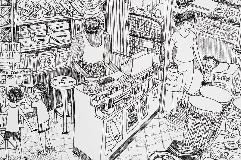 Booooooom & Herschel Supply Co.'s "Drawing On The Past" Exhibition