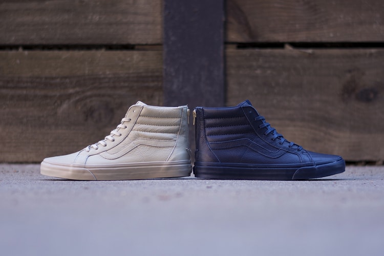 Vans California Sk8-Hi Zip CA "Boot Leather" Collection