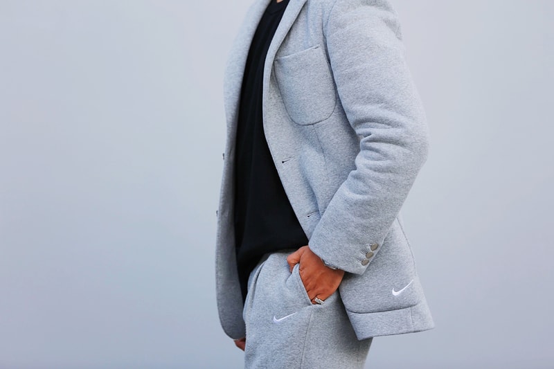 Clothsurgeon Reconstructs Nike Fleece into a Customized "SweatSUIT"