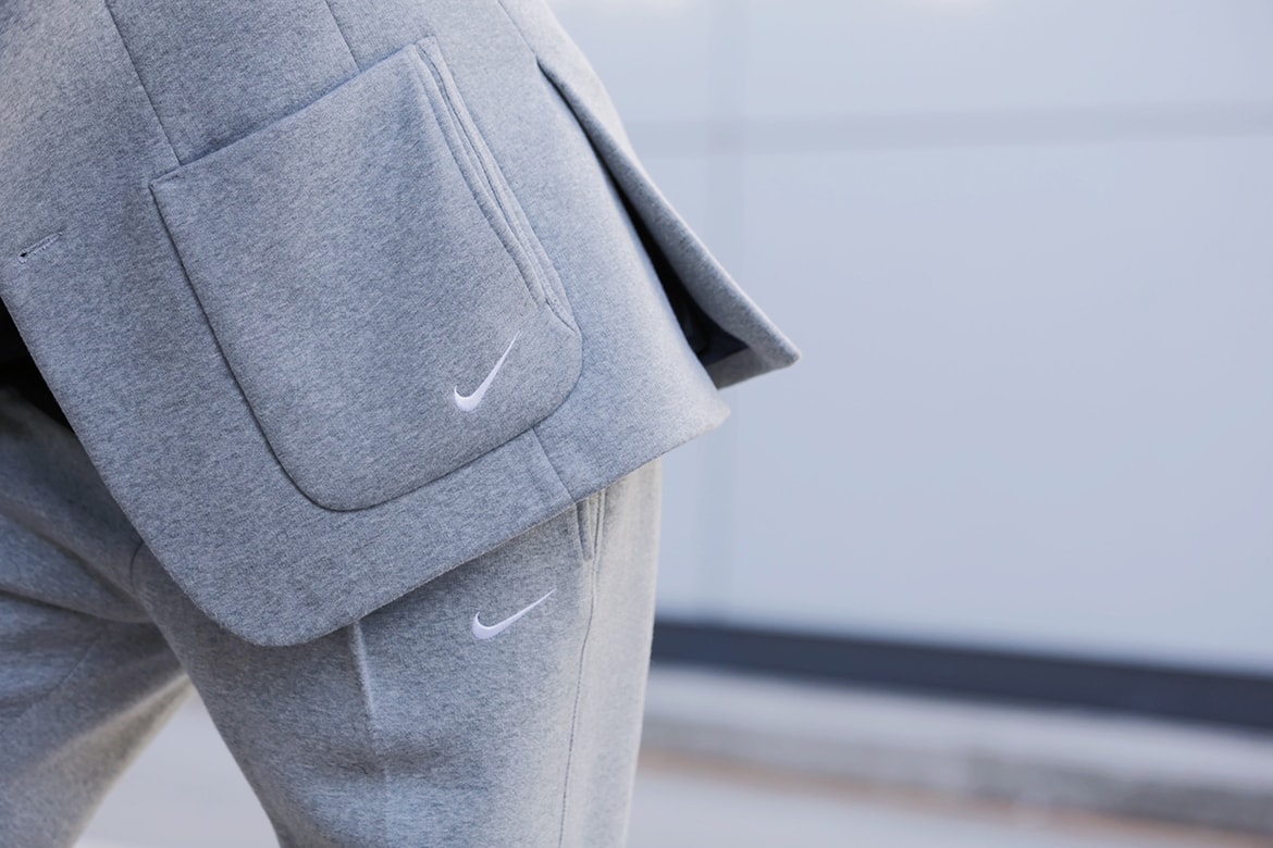 Clothsurgeon Reconstructs Nike Fleece Into A Customized Sweatsuit Hypebeast