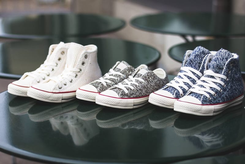 Converse Release a Series of Winter-Appropriate Knitted Chuck Taylor All-Stars