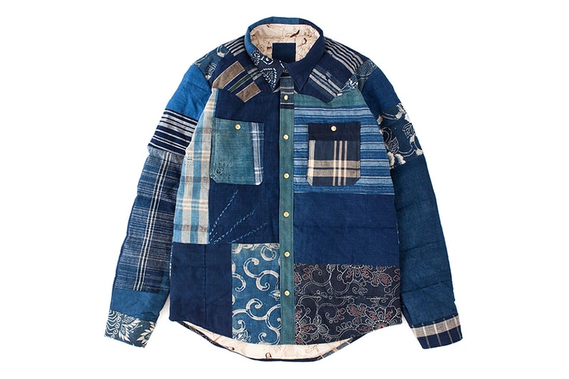 F.I.L. Indigo Camping Trailer KERCHIEF DOWN JKT KOFU