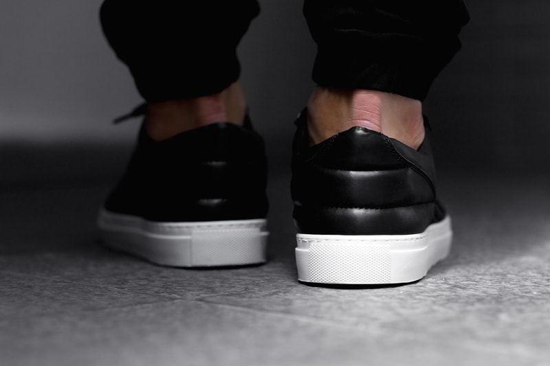 Filling Pieces 2014 Fall/Winter Mountain Cut Wired Woven Leather Sneakers