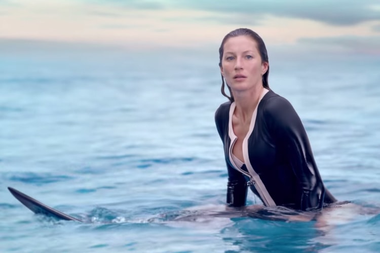Gisele Bündchen Surfs in New Chanel No. 5 Film Directed by Baz Luhrmann