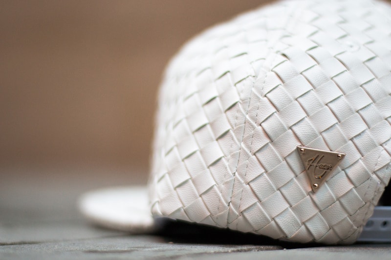 Hater Snapback Introduces the Grain Leather Intrecciato collection