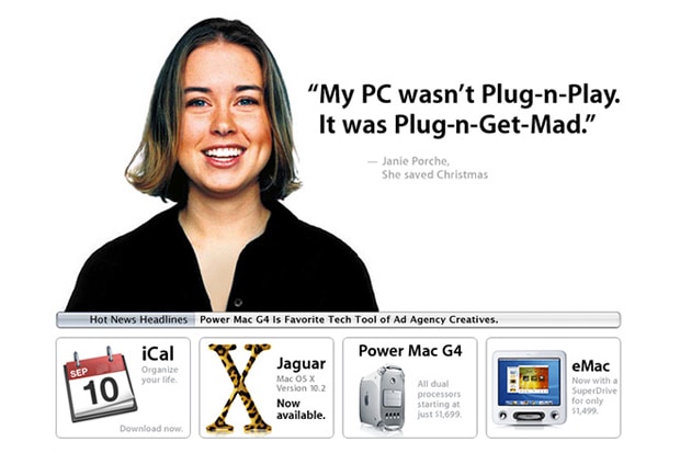HUH. Looks Back at Apple's Website Changes Since 1997