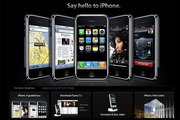 HUH. Looks Back at Apple's Website Changes Since 1997