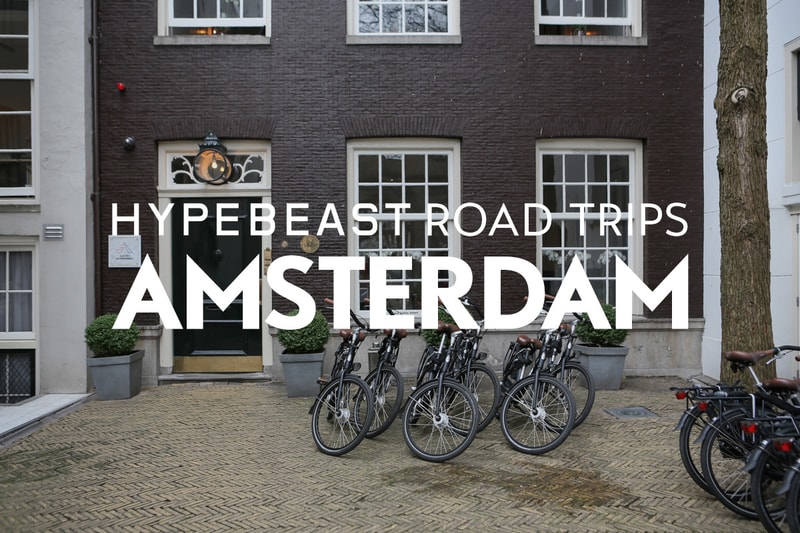 HYPEBEAST Road Trips Amsterdam: Luxury Overlooking the Canal at The Dylan