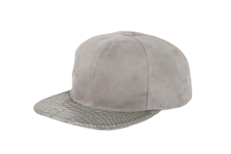 Just Don 2014 Fall/Winter Leather & Python Snapback Collection