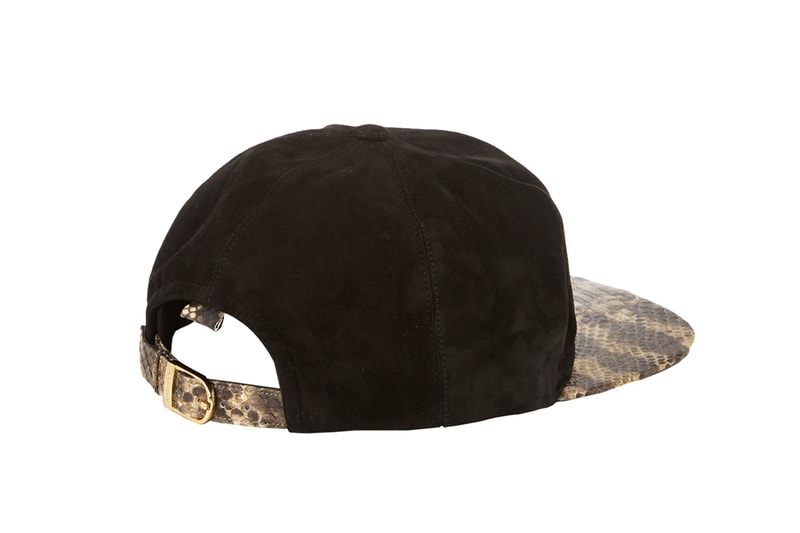 Just Don 2014 Fall/Winter Leather & Python Snapback Collection