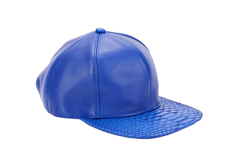 Just Don 2014 Fall/Winter Leather & Python Snapback Collection
