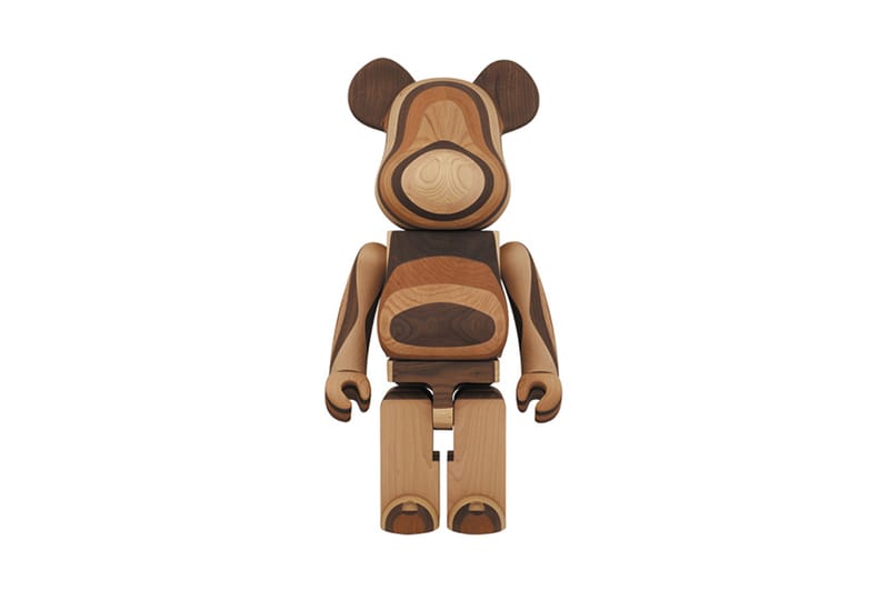 Karimoku x Medicom Toy 1000% Layered Wood Bearbrick