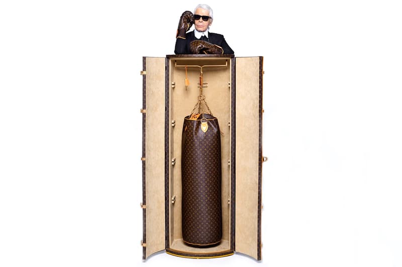 Karl Lagerfeld Designs $175,000 Punching Bag for Louis Vuitton | HYPEBEAST