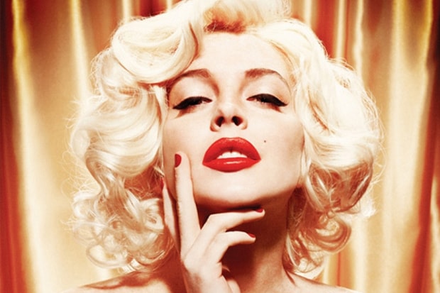 Lindsay Lohan as Marilyn Monroe for Playboy