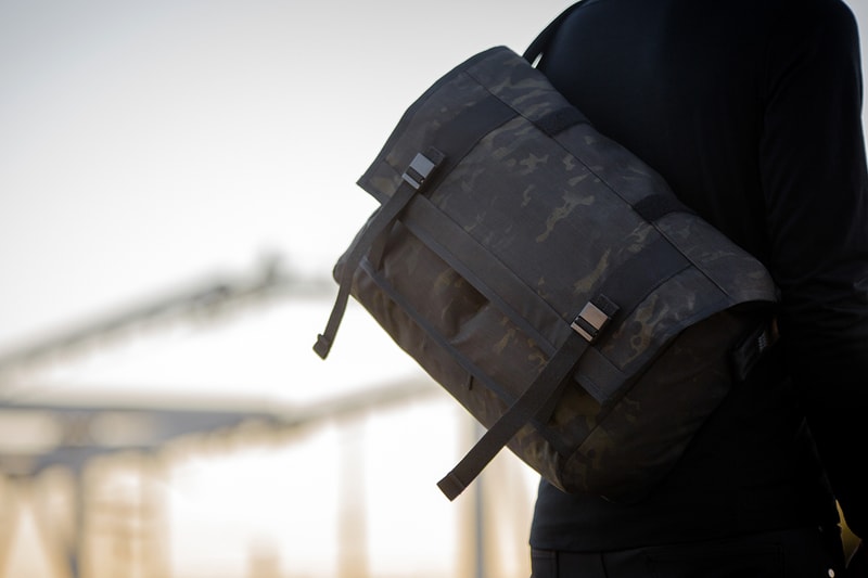 Mission Workshop Black Camo Series Messenger Bags