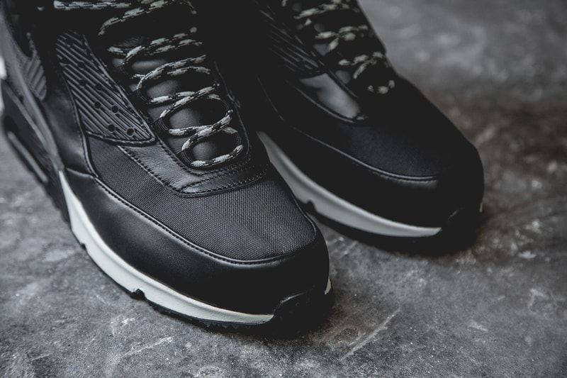 Nike 2014 Air Max 90 Sneakerboot Black/Grey-White
