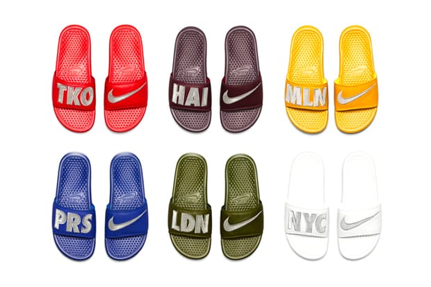 nike sportswear slides