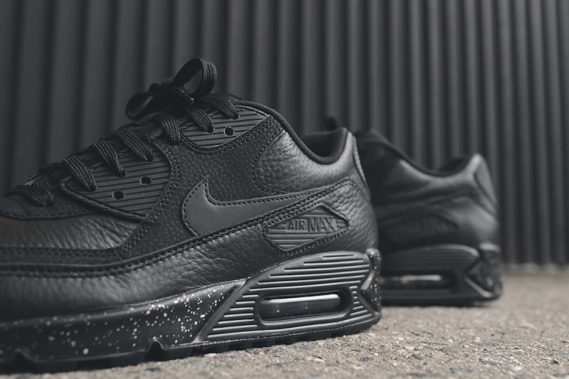 Nike Air Max 90 Premium Black/Metallic Silver