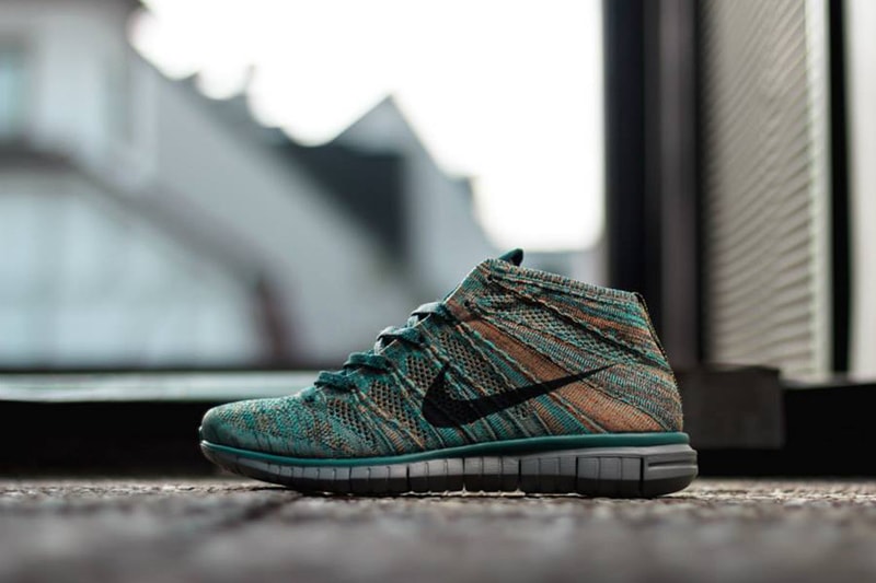 Nike Flyknit Chukka Mineral Teal/Dark Obsidian-Hyper Jade-Copper