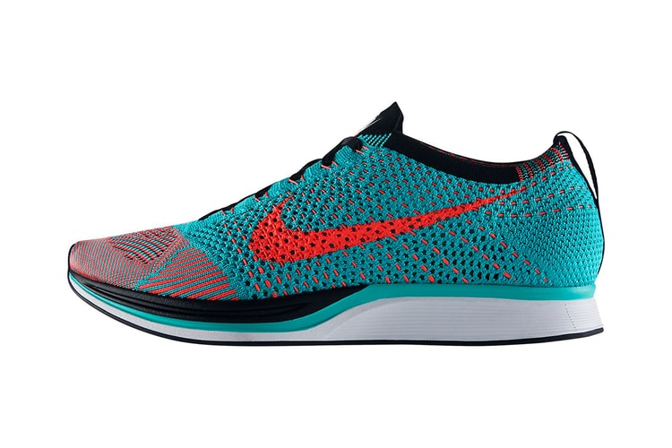 Nike Flyknit Racer Hyper Jade/Black