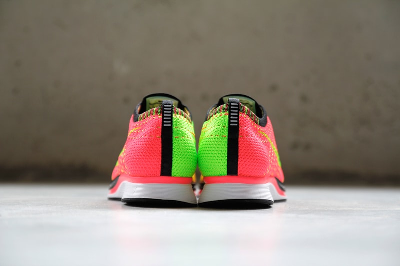 Nike Flyknit Racer Hyper Punch/Volt 