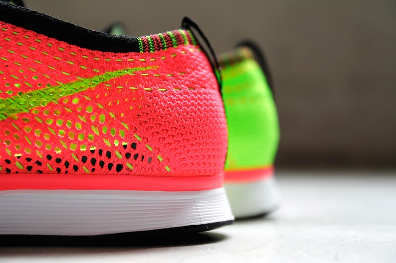 Nike Flyknit Racer Hyper Punch/Volt 