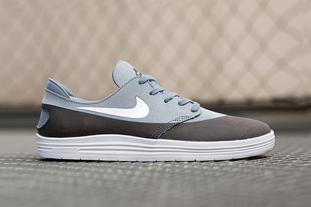 Nike SB Lunar One Shot Black/Grey Suede