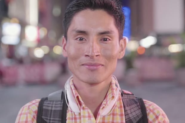 People of Times Square, New York