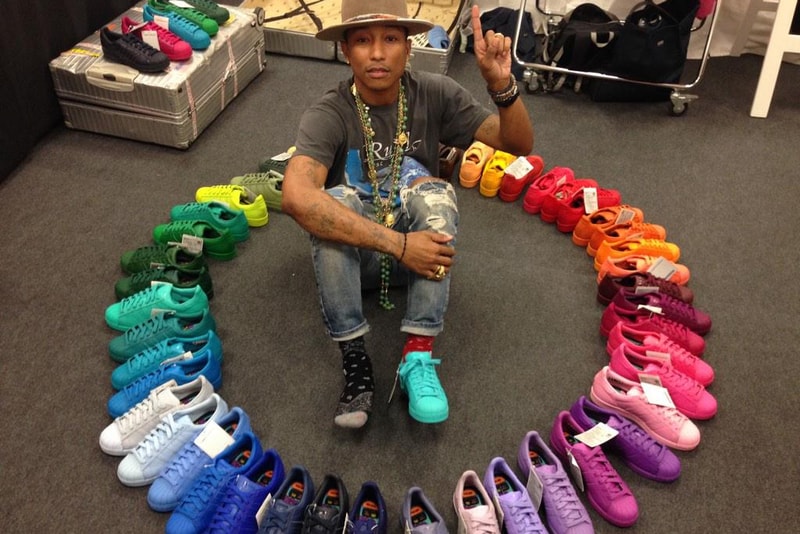 Pharrell Previews His Upcoming Collaborations with adidas Originals