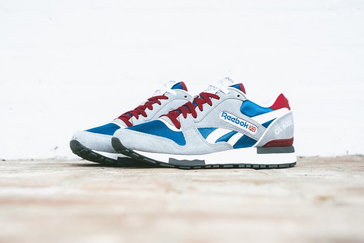 Reebok GL 6000 Grey/Blue/White/Cranberry