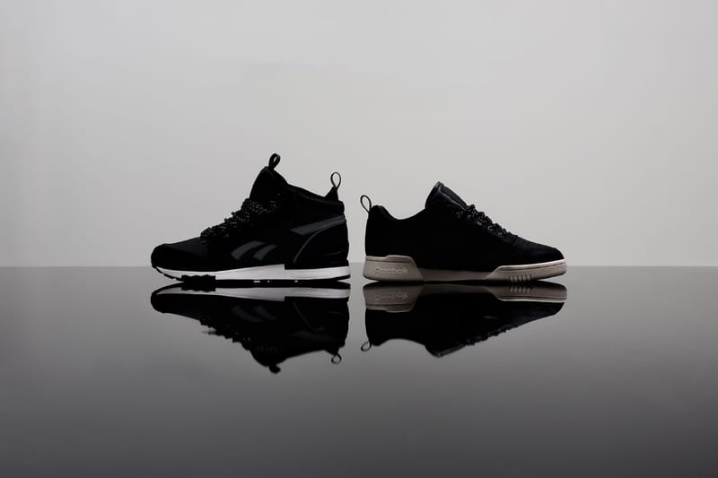 size? x Reebok "Black Winter" Pack
