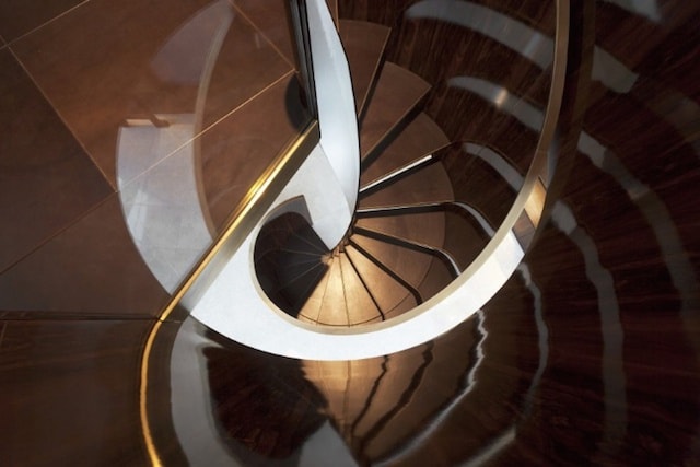 Spiral Pod Staircase by Foster Lomas Architects