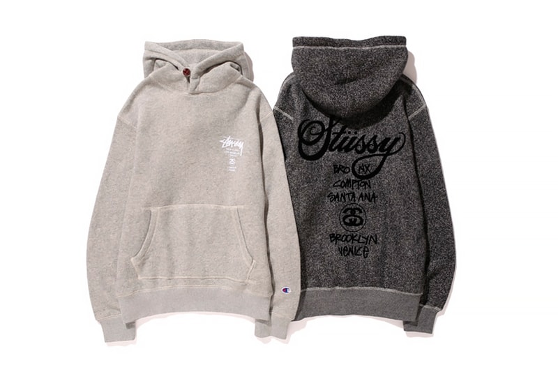 Stussy x Champion Japan 2014 Fall/Winter Fleece Collection