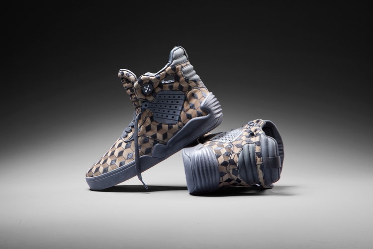 SUPRA Skytop IV Featuring Laser-Etched Pony Hair Suede