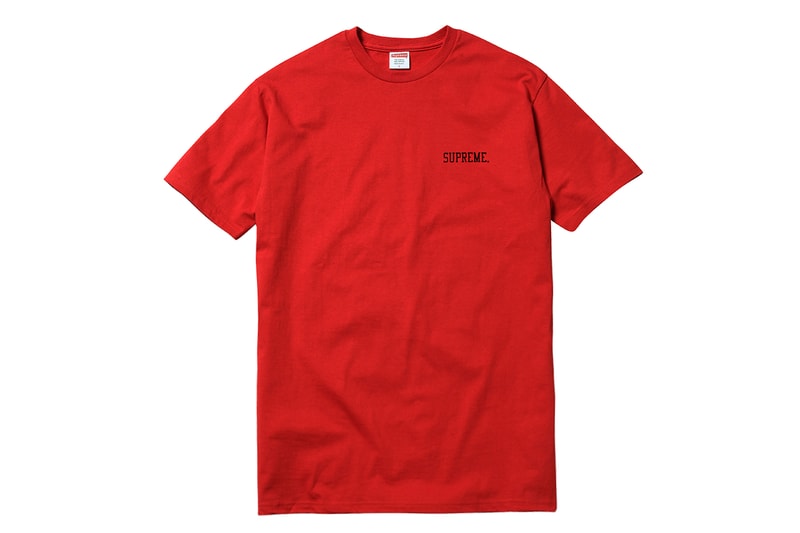Supreme 2014 Fall Tee Delivery