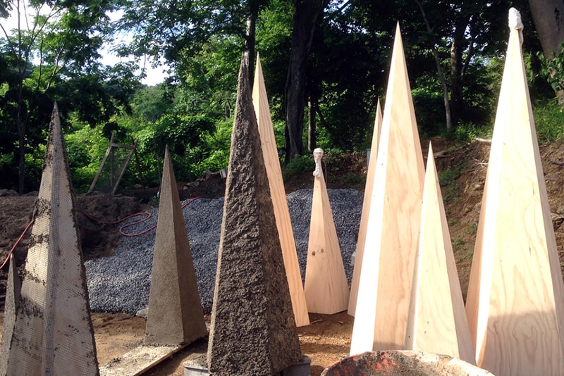 Tofer Chin’s Fifteen Grey Installations in Maderas Village, Nicaragua 
