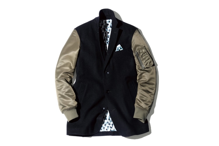 uniform experiment 2014 Fall/Winter MA-1 Long Jacket